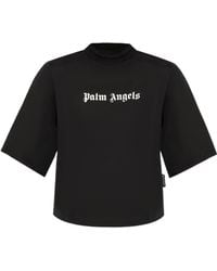 Palm Angels - T-Shirt With Logo - Lyst