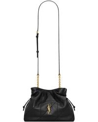 Saint Laurent - Jamie Logo Plaque Shoulder Bag - Lyst
