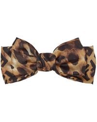 Fendi - Leo Animalier Printed Hair Clip - Lyst