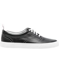 Thom Browne - Heritage Round Toe Sneakers - Lyst