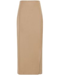Max Mara - Wool Wrap Skirt - Lyst