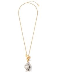Chloé - Chloé Bloomcraft Pendant Necklace - Lyst