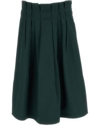 Marni - Pleated Midi Skirt - Lyst
