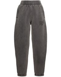 Alexander Wang - Graphic Jersey Sweatpants - Lyst
