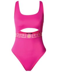 Versace - Hollow-Out One-Piece Swimsuit - Lyst