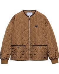 Prada - Lightweight Quilted Re-Nylon Jacket - Lyst
