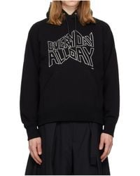 Sacai - X Geoff Mcfetridge Print Hoodie - Lyst