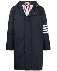 Thom Browne - Twill 4-Bar Football Sideline Parka - Lyst