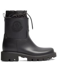 Moncler - Stylish High-Top Mini Boots With Drawstring Fastening 20 Cm - Lyst