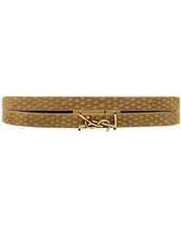 Saint Laurent - Cassandre Double-Wrap Bracelet - Lyst