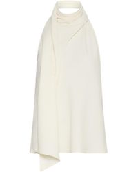 Marella - Envers Satin Halterneck Top - Lyst