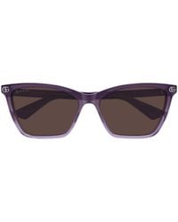 Gucci - Eyewear Cat Eye Frame Sunglasses - Lyst