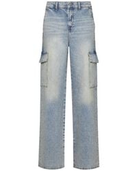 7 For All Mankind - Cargo Scout High-Rise Wide-Leg Jeans - Lyst