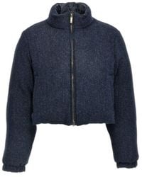Thom Browne - Herringbone Reversible Down Jacket - Lyst