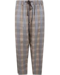 Uma Wang - Drawstring Casual Pants - Lyst