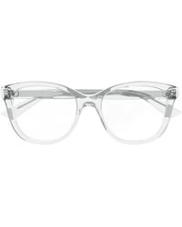 McQueen - Eyewear Square Frame Glasses - Lyst