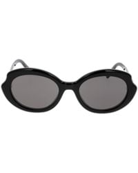 Loewe - Oval Frame Sunglasses - Lyst
