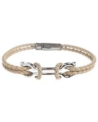 Ferragamo - Woven Bracelet - Lyst