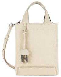 Hogan - Logo Embossed Top Handle Bag - Lyst