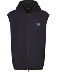 Dolce & Gabbana - Hooded Sports Vest - Lyst
