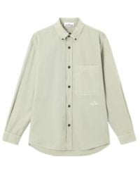 Stone Island - Buttoned Oxford Shirt - Lyst
