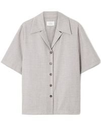 Loulou de Saison - Boa Wool And Silk-Blend Shirt - Lyst
