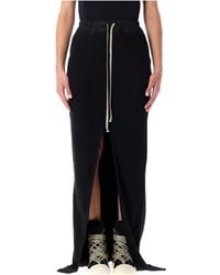 Rick Owens - Phleg Pillar Skirt - Lyst