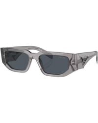Prada - Eyewear Rectangular Frame Sunglasses - Lyst