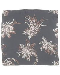 Brunello Cucinelli - Floral Print Pocket Square - Lyst