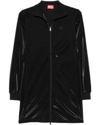 DIESEL - D-Rosy Zip-Up Mini Dress - Lyst