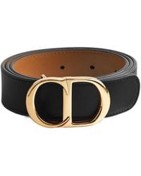 Dior - Reversible Cdicon Belt - Lyst