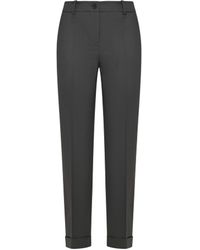 P.A.R.O.S.H. - Tailored Virgin Wool-Blend Trousers - Lyst