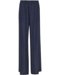 Kaos - Wide-Leg Elasticated Pants - Lyst