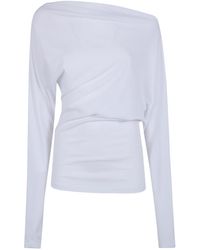 Ann Demeulemeester - Drop Shoulder Top - Lyst