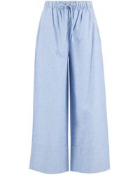 Barbour - Wide-Leg Casual Pants - Lyst