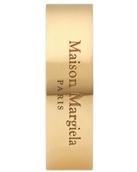 Maison Margiela - Logo Wide Ring - Lyst