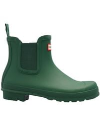 HUNTER - Original Chelsea Rain Ankle Boots - Lyst