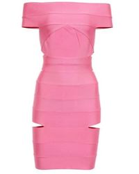 Alexandre Vauthier - Off-The-Shoulder Minidress - Lyst