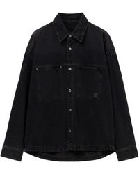 WOOYOUNGMI - Pocket Detail Denim Shirt - Lyst