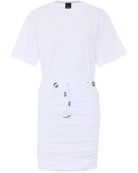 Pinko - Anguillara Ruched Mini Dress - Lyst