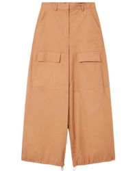 Stella McCartney - Wide-Leg Cargo Trousers - Lyst
