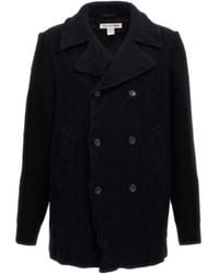 Comme des Garçons - Comme Des Garçons Shirt Double Breasted Long Sleeved Coat - Lyst