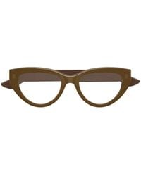 McQueen - Eyewear Cat-Eye Frame Glasses - Lyst