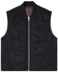 DIESEL - W-Type-D1-Sl Padded Reversible Satin Vest - Lyst