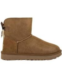 UGG - Bailey Bow Mini Ankle Boots - Lyst