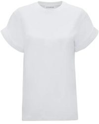 Victoria Beckham - Crew-Neck Organic-Cotton T-Shirt - Lyst