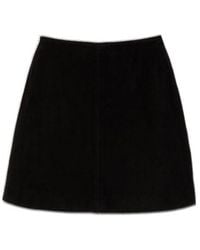 By Malene Birger - Nola Suede Skirt - Lyst