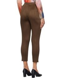 Pleats Please Issey Miyake - New Colorful Basics Trousers - Lyst