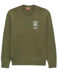 KENZO - Paris Emblem Embroidered Jumper - Lyst
