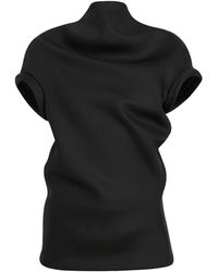 KHAITE - Tandie Short-Sleeved Top - Lyst
